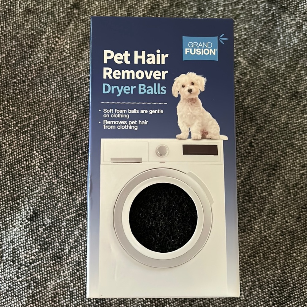 🐕🐈 Pet Hair Remover Dryer Balls (2 pack)